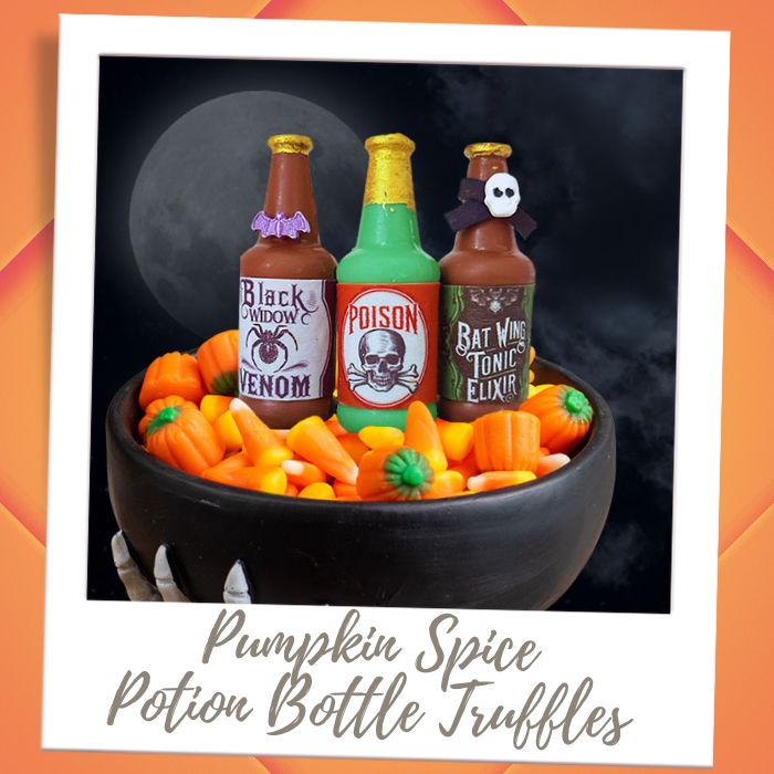 Shop By Holiday-Season - Halloween - Pumpkin Spice Bottle Truffles