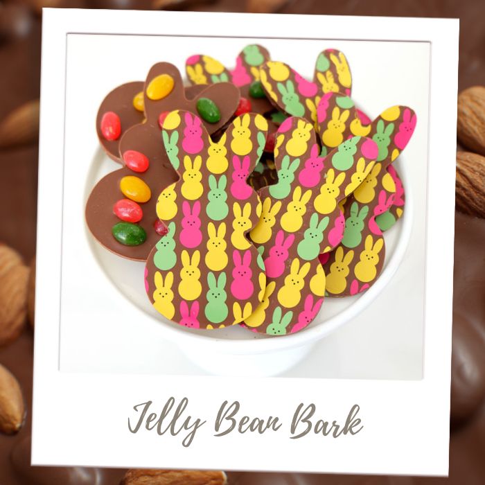 Shop By Treat - Fancy Chocolate Bark - Jelly Bean Bark