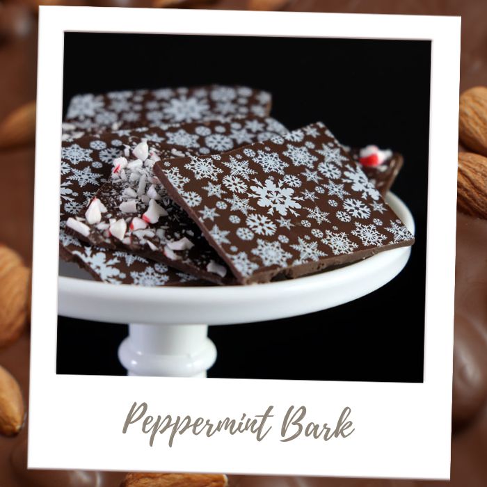 Shop By Treat - Fancy Chocolate Bark - Peppermint Bark