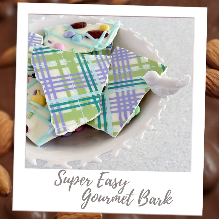 Shop By Treat - Fancy Chocolate Bark - Plaid Bark 1