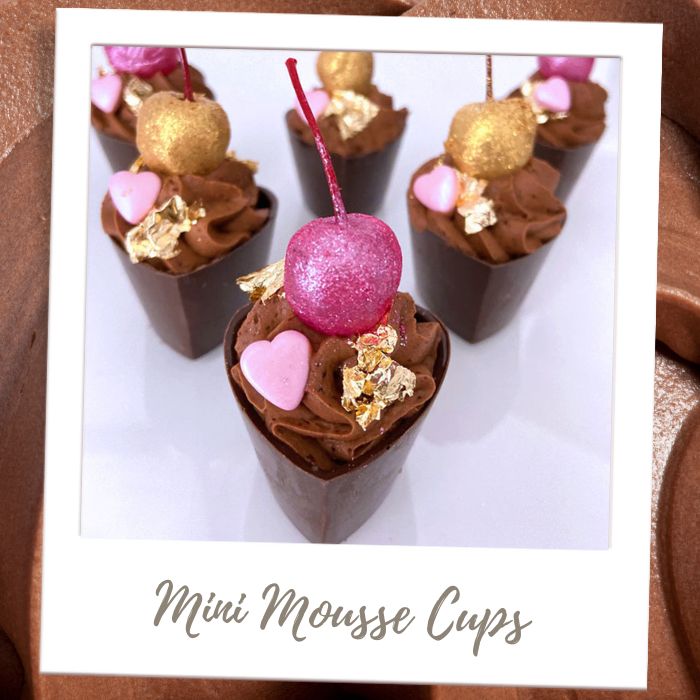 Shop By Treat - Mousse Filled Chocolate Cups - Mini Mousse Cups