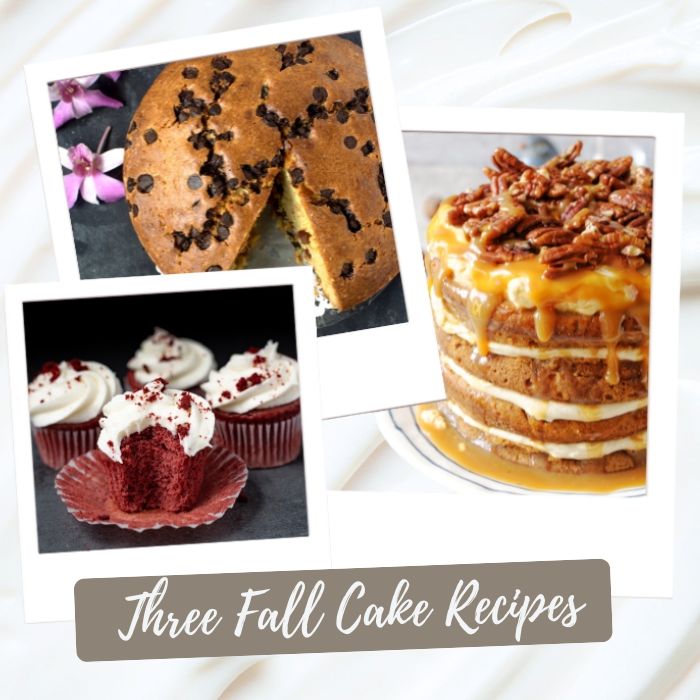 Shop By Treat Type - Cakes - 3 Fall Cakes