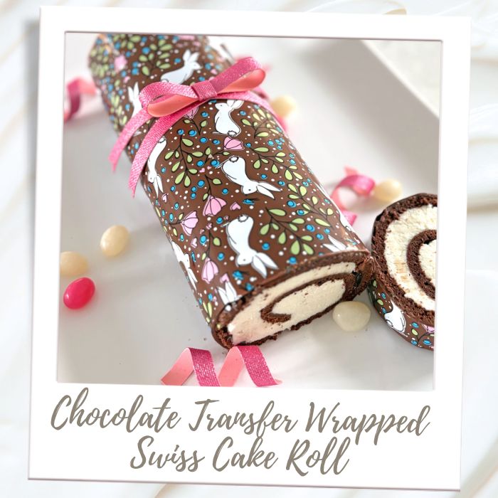 Shop By Treat Type - Cakes - Fancy Easter Swiss Cake Roll