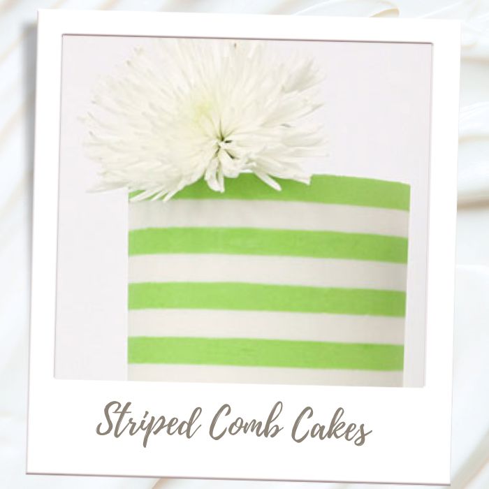 Shop By Treat Type - Cakes - Two Tone Stripe Cakes