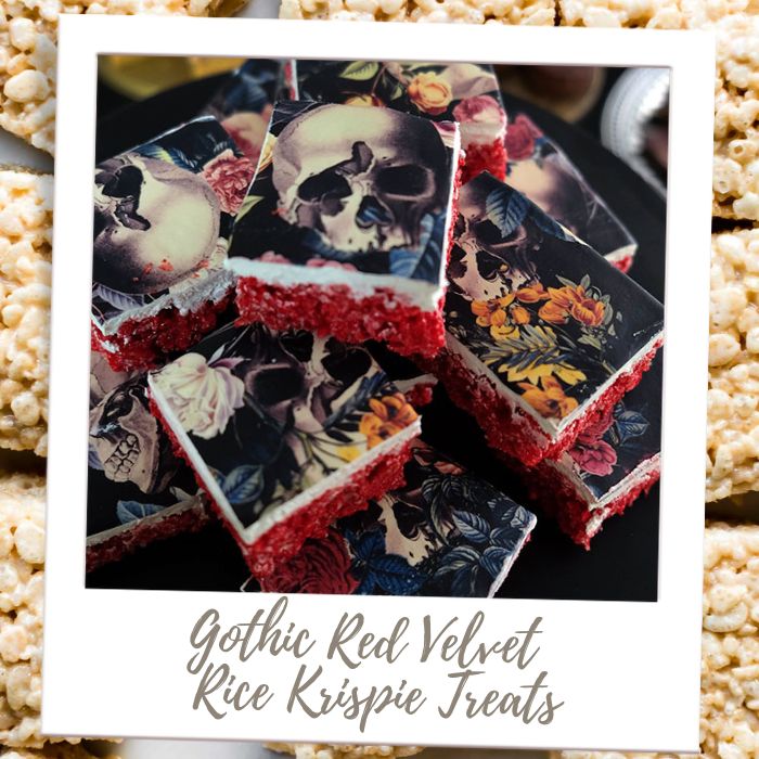 Shop By Treat Type - Rice Krispie Treats - Gothic Red Velvet Treats
