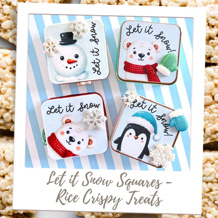 Shop By Treat Type - Rice Krispie Treats - Let it Snow Squares