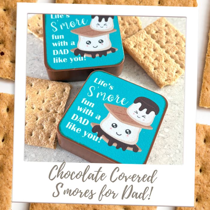 Shop By Treat Type - S'mores - Chocolate Covered S'mores for Dad