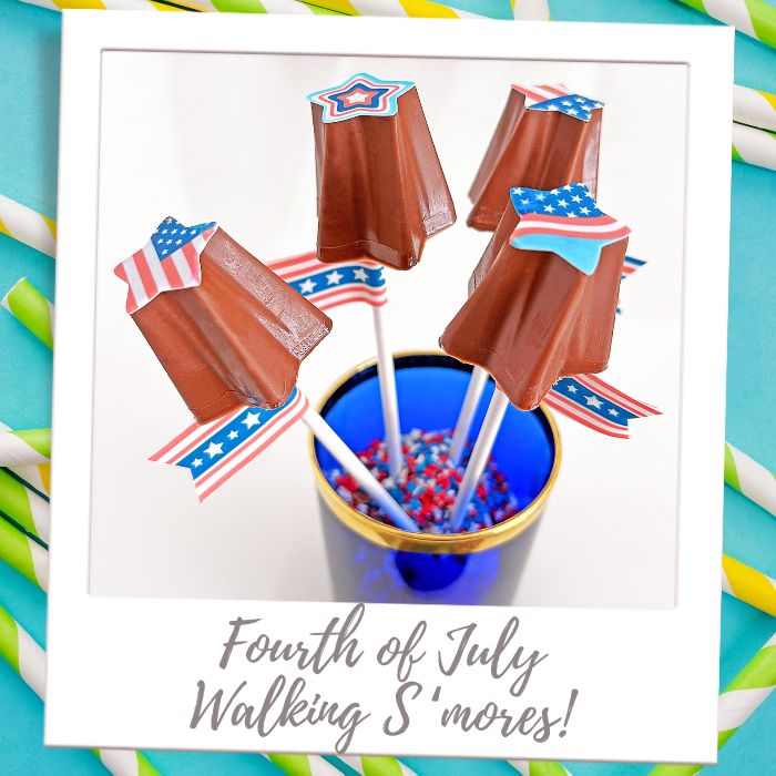 Shop By Treat Type - Treats On a Stick - 4th of July Walking S'mores