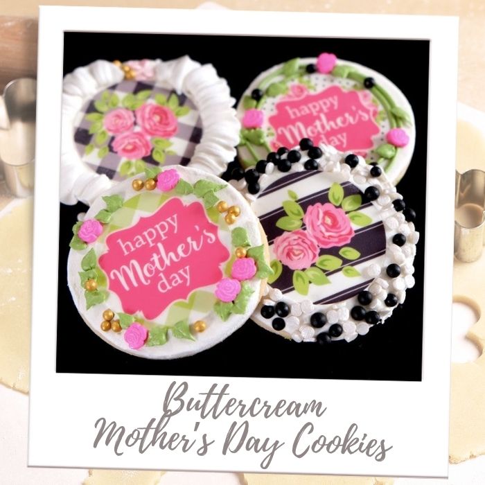 Shop by Treat - All Cookies -Mother's Day Buttercream Cookies