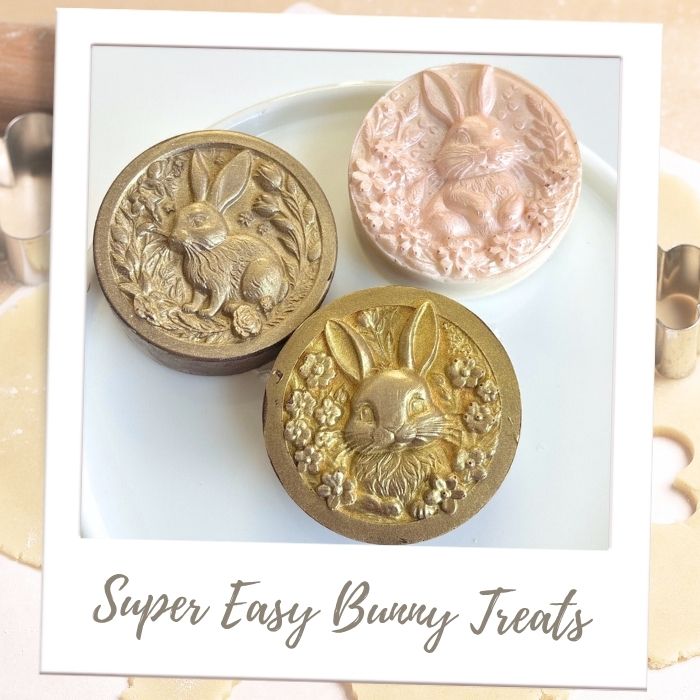 Shop by Treat - All Cookies -Super Easy Bas Relief Bunny Treats