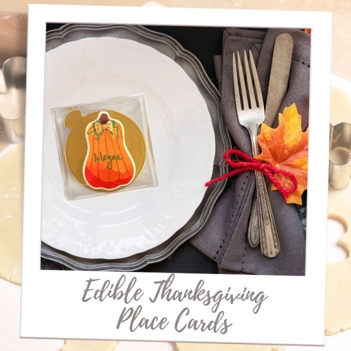 Shop by Treat - All Cookies -Thanksgiving Edible Cookie Placecards