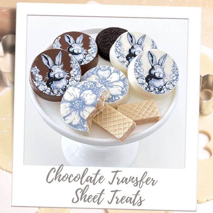 Shop by Treat - All Cookies - Chocolate Transfer Sheet Treats