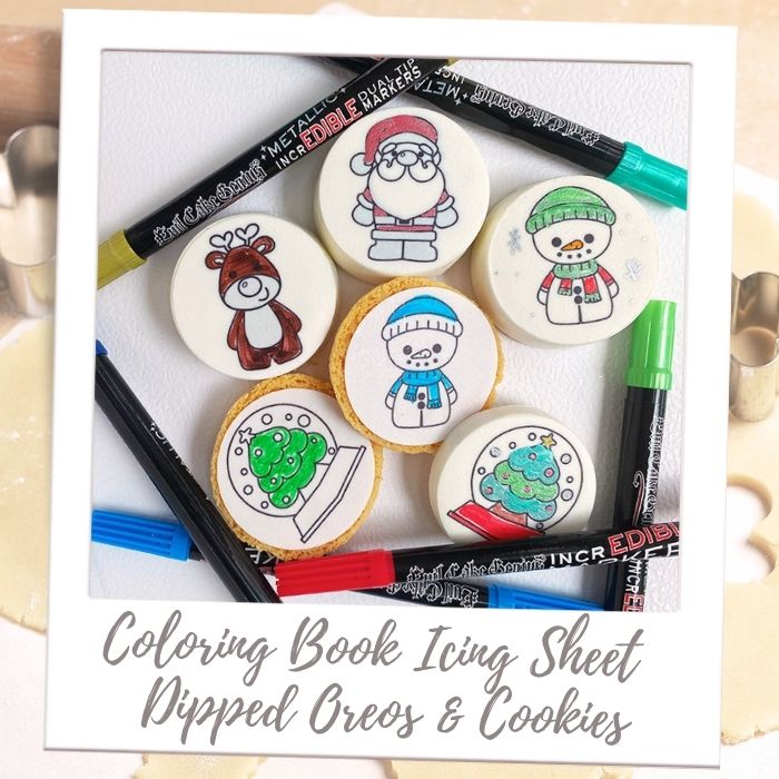 Shop by Treat - All Cookies - Christmas Coloring Book Chocolate Covered Oreos