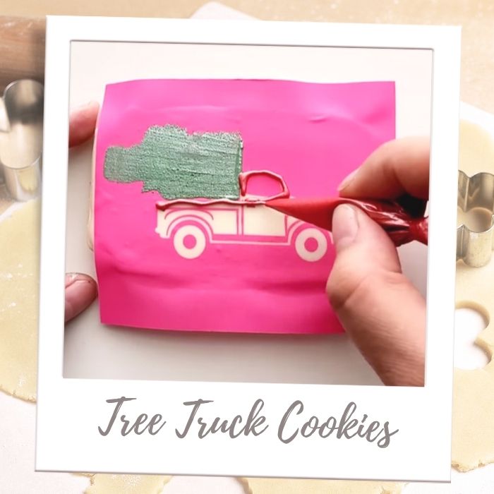 Shop by Treat - All Cookies - Christmas Tree Truck Cookies