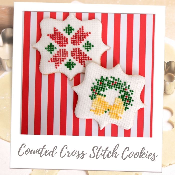 Shop by Treat - All Cookies - Cross Stitch Cookies