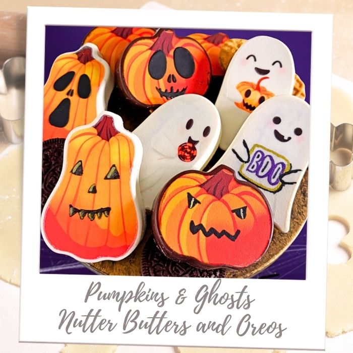 Shop By Holiday-Season - Halloween-Ghosts & Pumpkins Oreos & Nutter Butters
