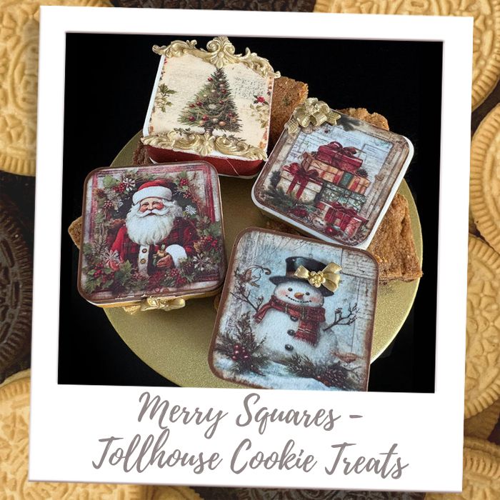 Shop by Treat - Chocolate Covered Cookies -Merry Squares Tollhouse Cookie Treats