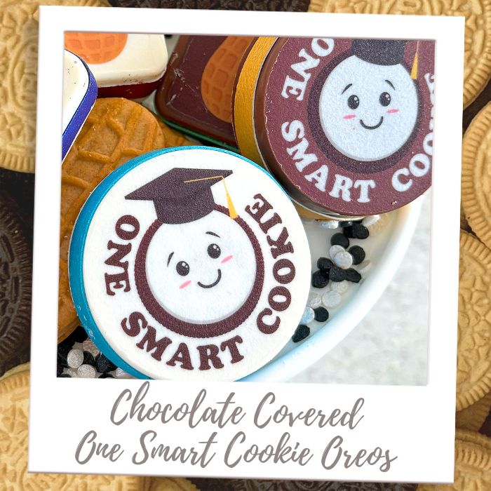 Shop by Treat - Chocolate Covered Cookies - Chocolate Covered One Smart Cookie Oreos Graduation