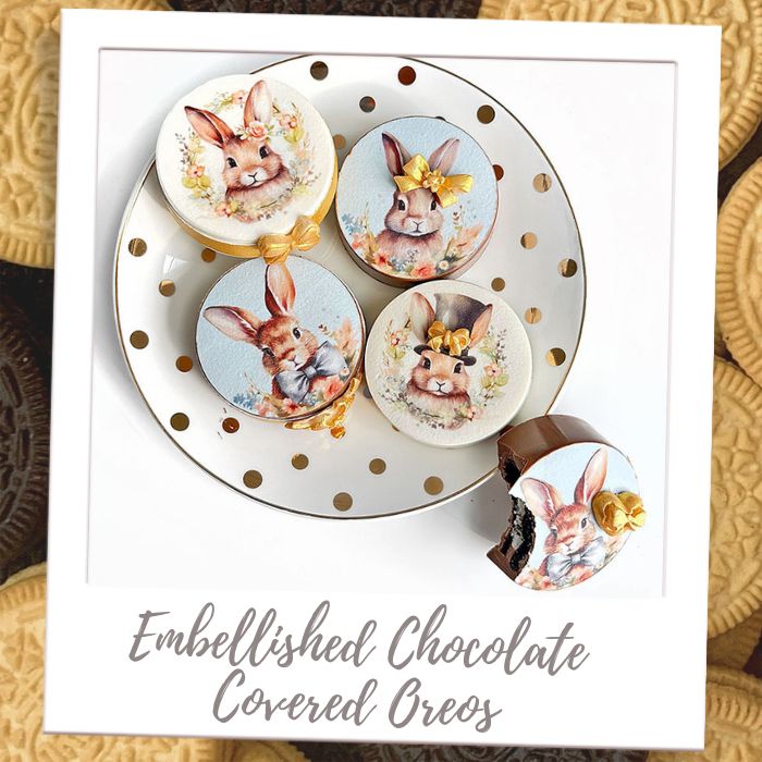 Shop by Treat - Chocolate Covered Cookies - Embellished Bunny Oreos