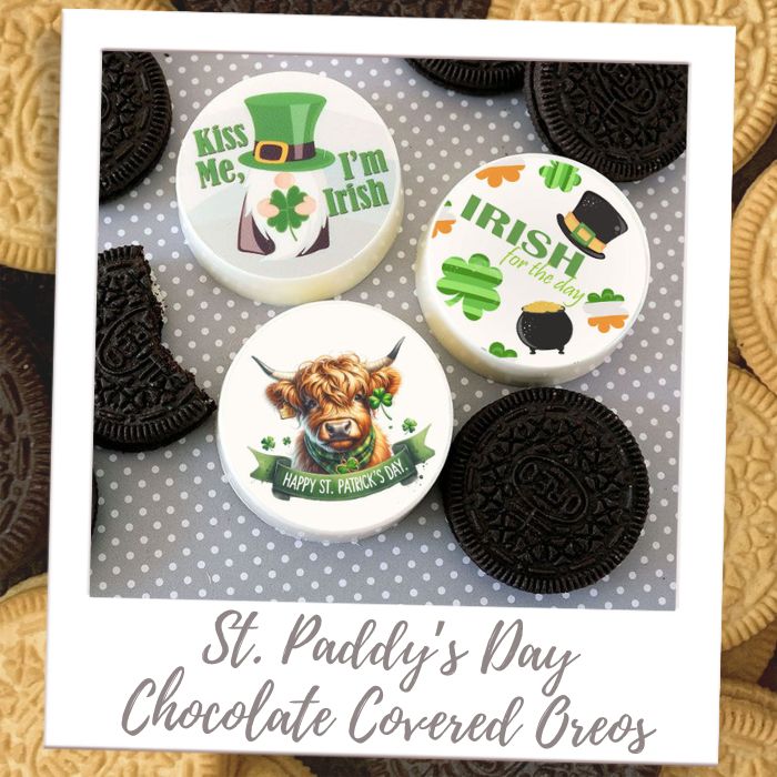 Shop by Treat - Chocolate Covered Cookies - St. Paddy's Day Chocolate Covered Oreos