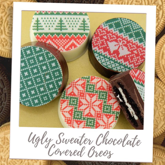 Shop by Treat - Chocolate Covered Cookies - Ugly Sweater Oreos