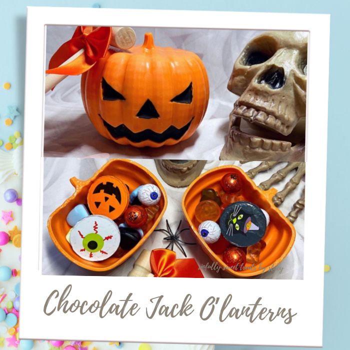 Shop by Treat - Edible Cake Toppers - Chocolate Jack O Lanterns