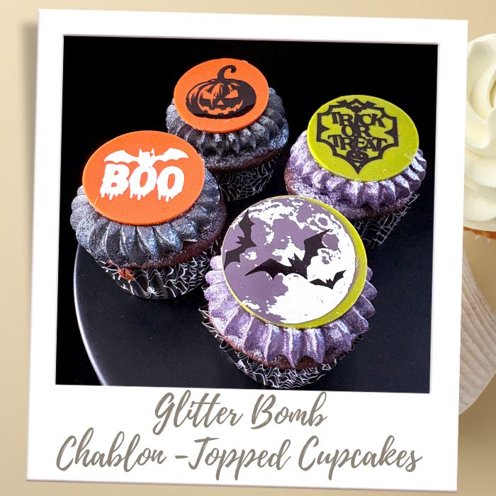 Shop by Treat Type - Cupcakes - Chablon Glitter Bomb Cupcakes