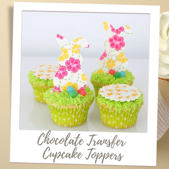 Shop by Treat Type - Cupcakes - Chocolate Transfer Cupcake Toppers