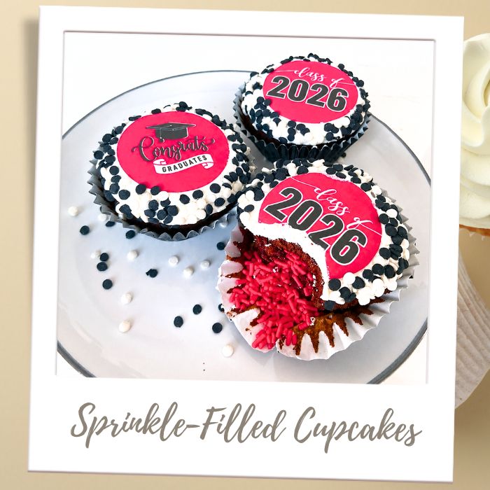 Shop by Treat Type - Cupcakes - Sprinkle Filled Cupcakes