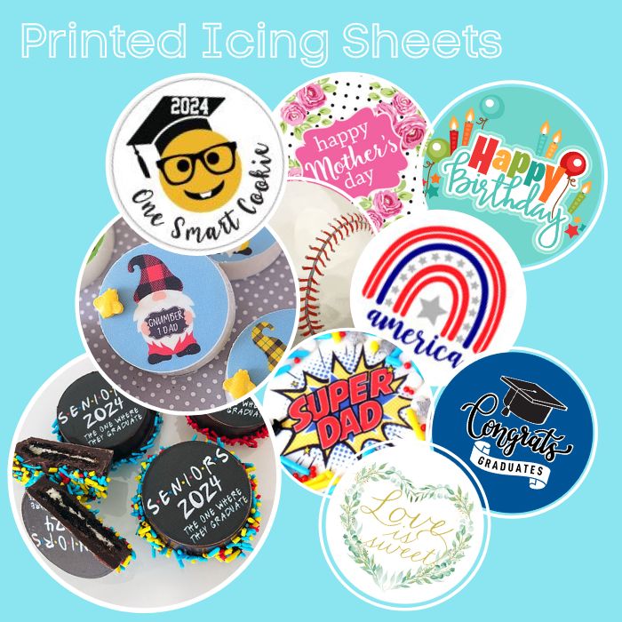 Spring Summer Oreo Icing Sheets