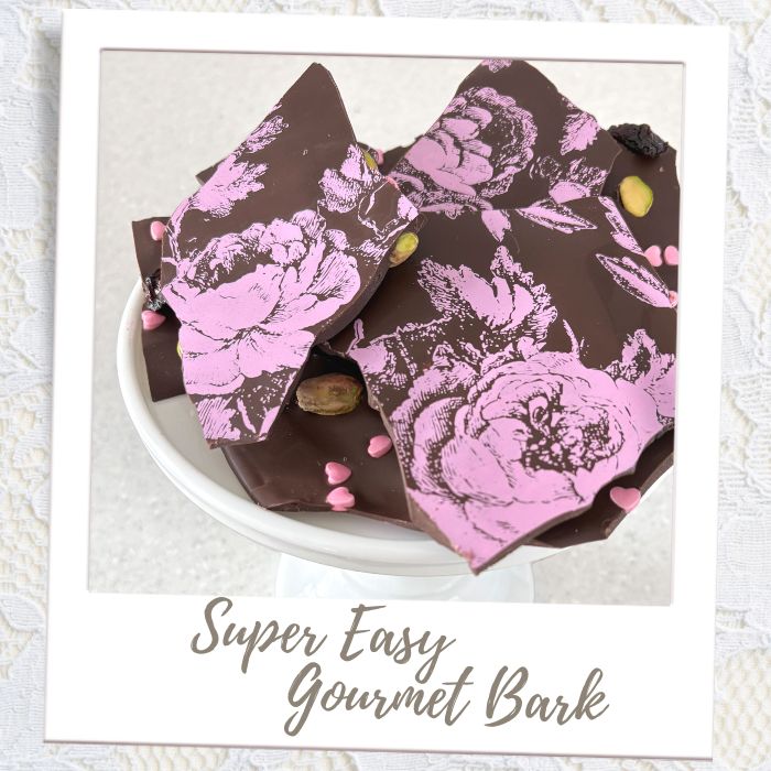 Super Easy Gourmet Bark Roses Wedding