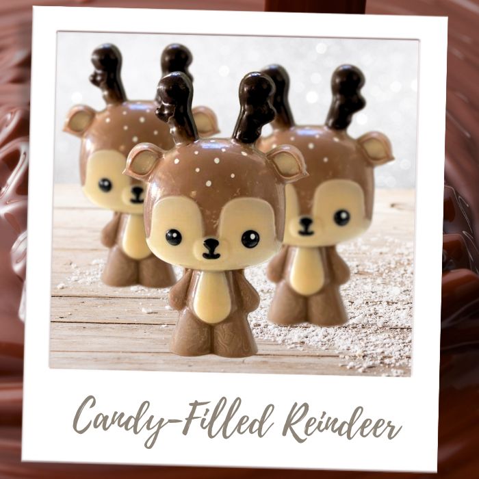 Treat Filled Chocolate Reindeer Molded Filled Chocolates