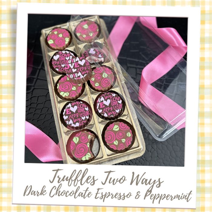 Truffles or Bon Bons Baby Shower Gender Reveal