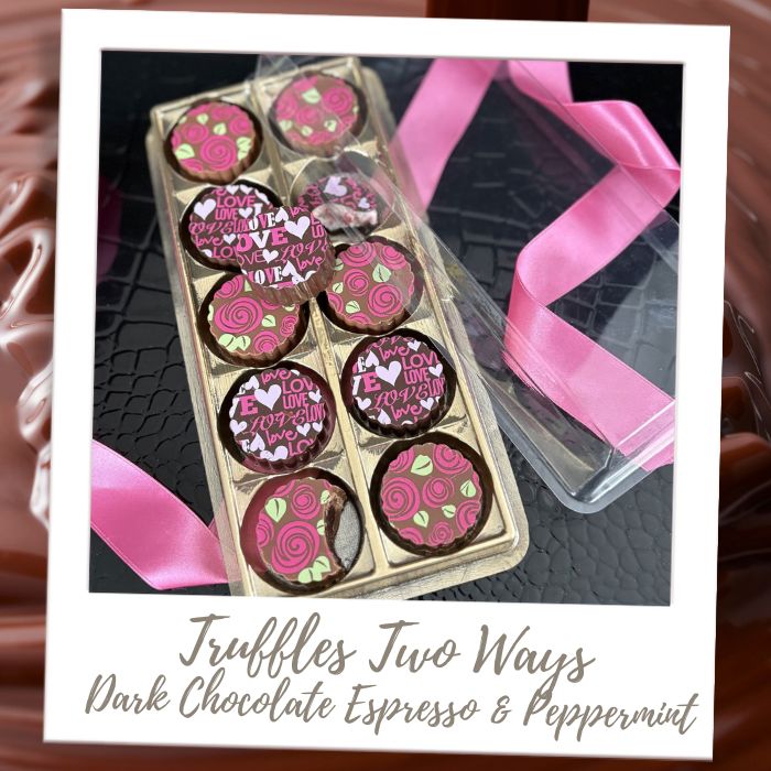 Truffles or Bon Bons Molded Filled Chocolates