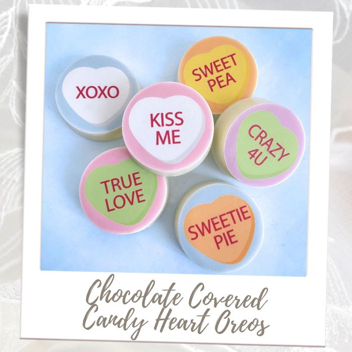 Valentines Hearts Chocolate Covered Oreos