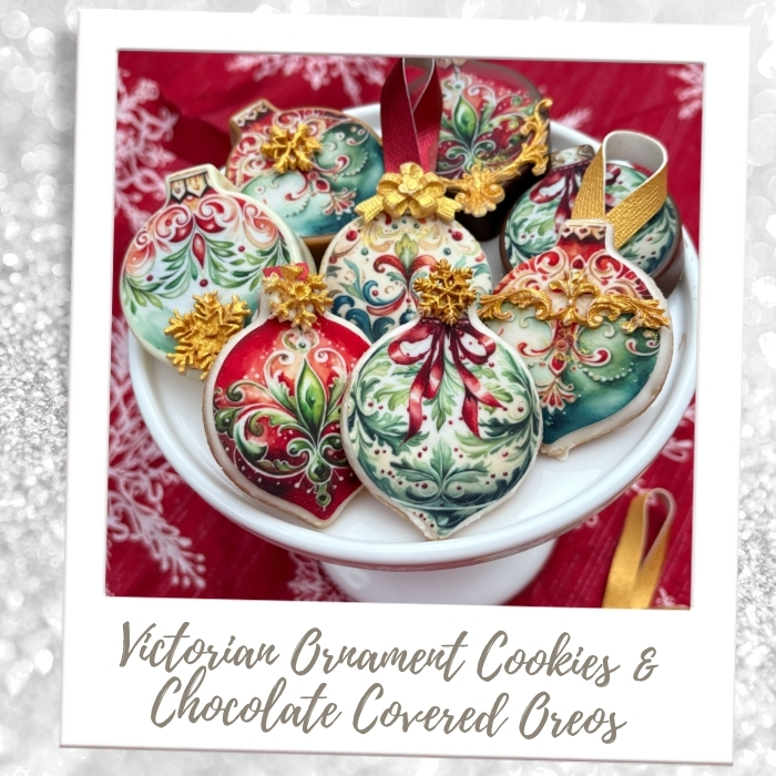 Victorian Ornament Oreos & Cookies