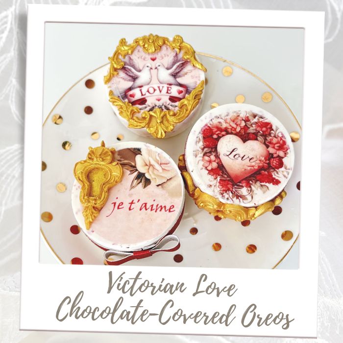Victorian Love Chocolate Covered Oreos Mother's Day
