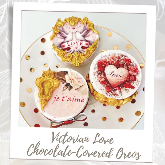 Victorian Love Oreos Bridal Shower