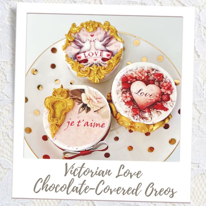 Victorian Love Oreos Wedding