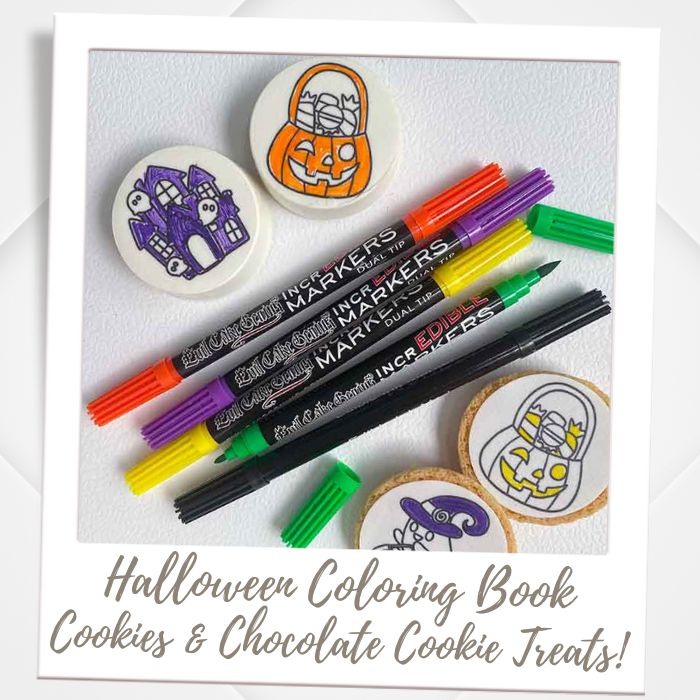 Coloring Book Cookies & Oreos!