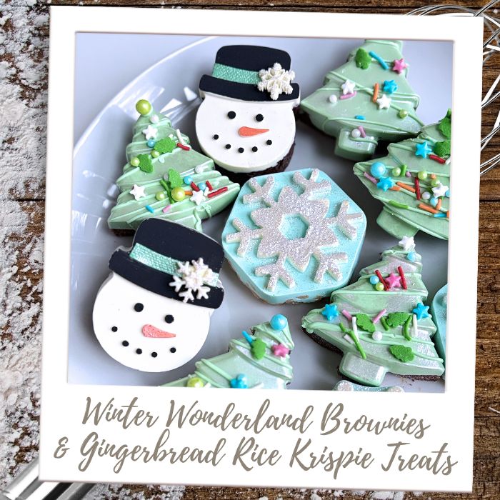 Winter Wonderland Brownies Brownies & Bars