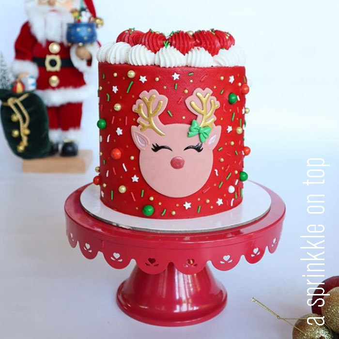 A Sprinkle On Top Rudolph Cake