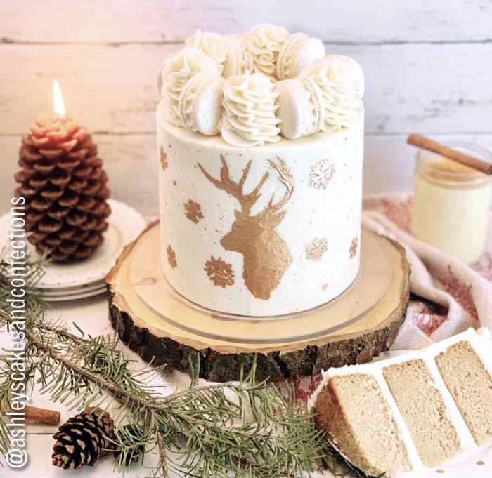 Ashley Cake Confections Deer Cake